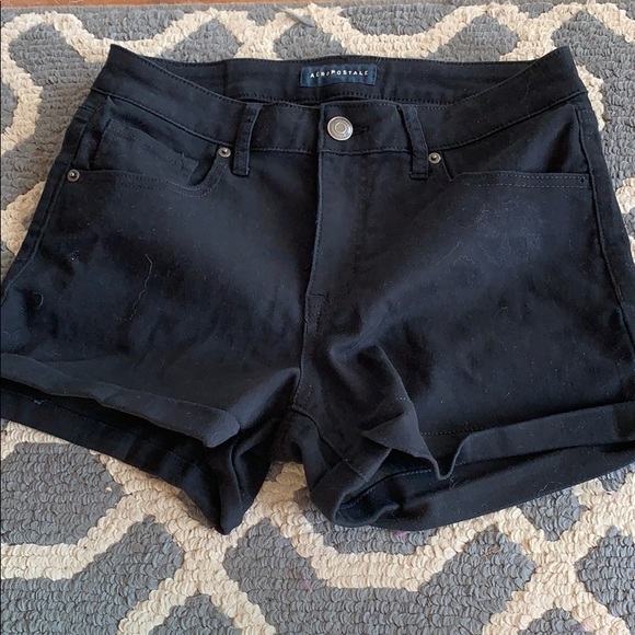 Aeropostale Pants - black Aeropostale shorts